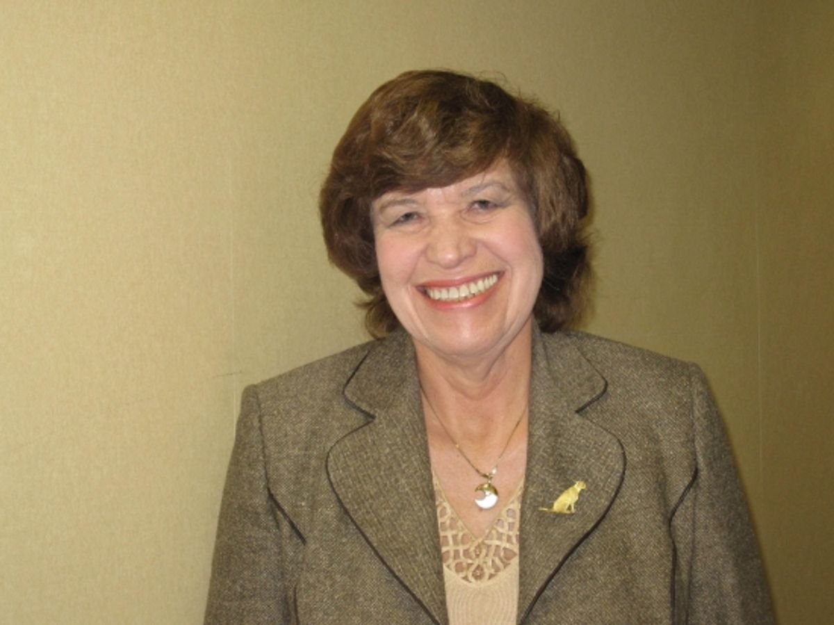 Elizabeth Halverstam (President of Arts Horizons) at 